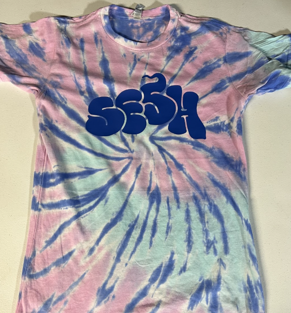 SESH Tie Dye Graffiti T-Shirt